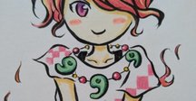 神話シリーズ　ツクヨミ　手描きイラスト 神話シリーズ ツクヨミ 手描きイラスト 日本の神話】ツクヨミ