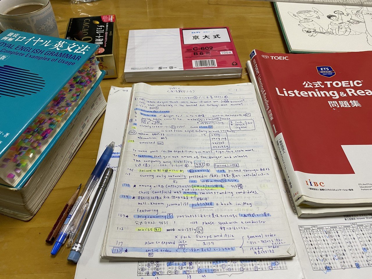 夜中のtoeic900点トライ 模試の復習 英文法 お絵かきなど Masa マサ Toeic 英語勉強の記録 Note 夜中のtoeic900点トライ 模試の復習 英文法 お絵かきなど Masa マサ Toeic 英語勉強の記録 Note