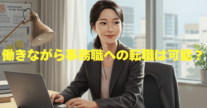 働きながら事務職への転職は可能？無理なく叶える【WORXデジタルウーマン】で理想のキャリア