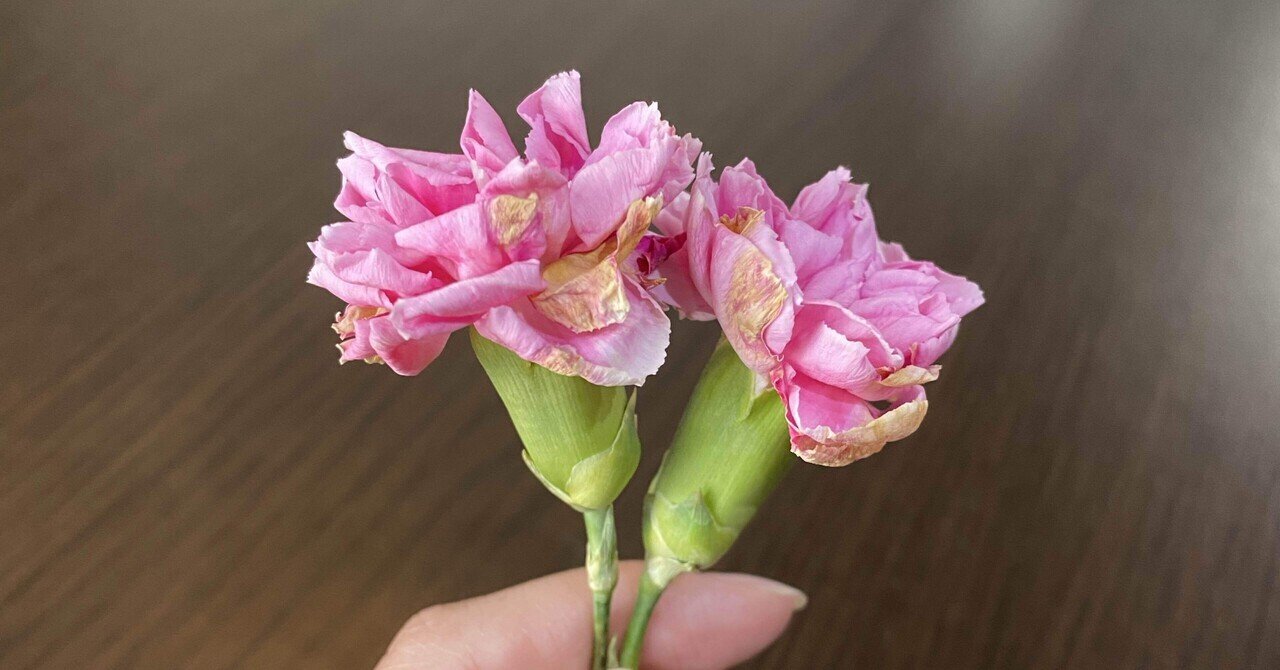 枯れていく花 : 布花 枯れていく花 布花 山上るい - メルカリ