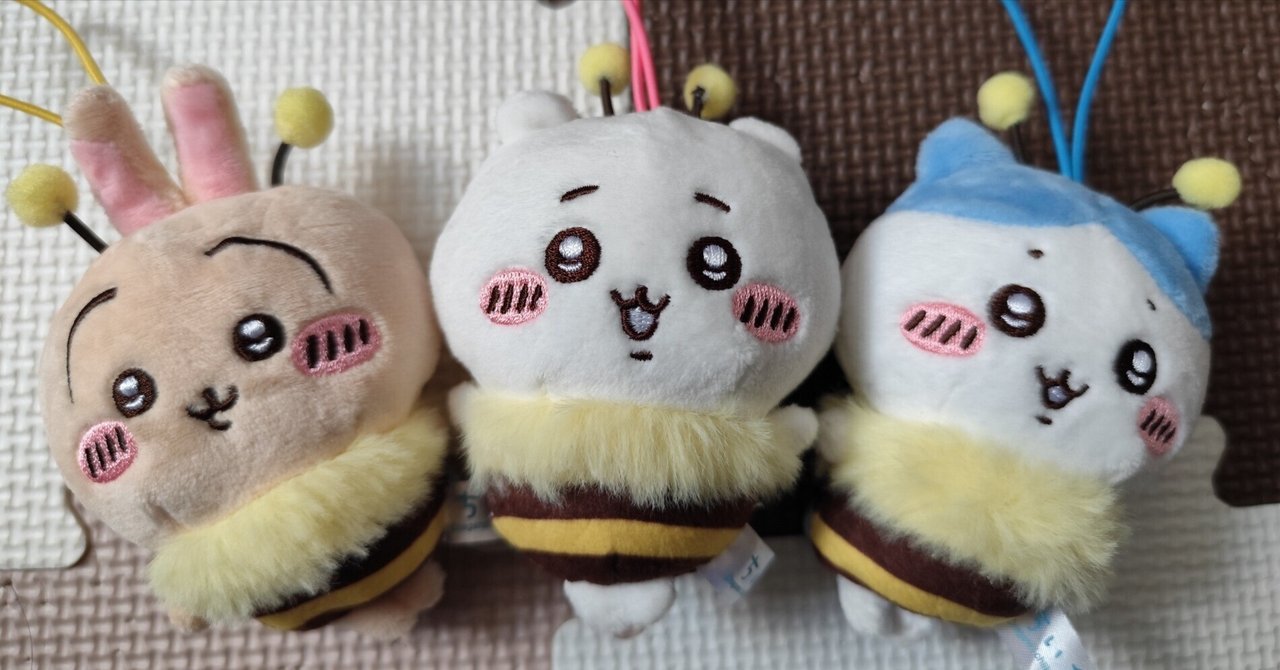 ちいかわ　ぬいぐるみ ちいかわ」ハチさんの姿になった手のひらサイズぬいぐるみが本日
