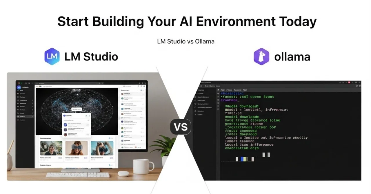 【速攻で試したいあなたへ！】LM Studio vs Ollama：今日から始めるローカルAI環境構築の第一歩🚀｜さやさや