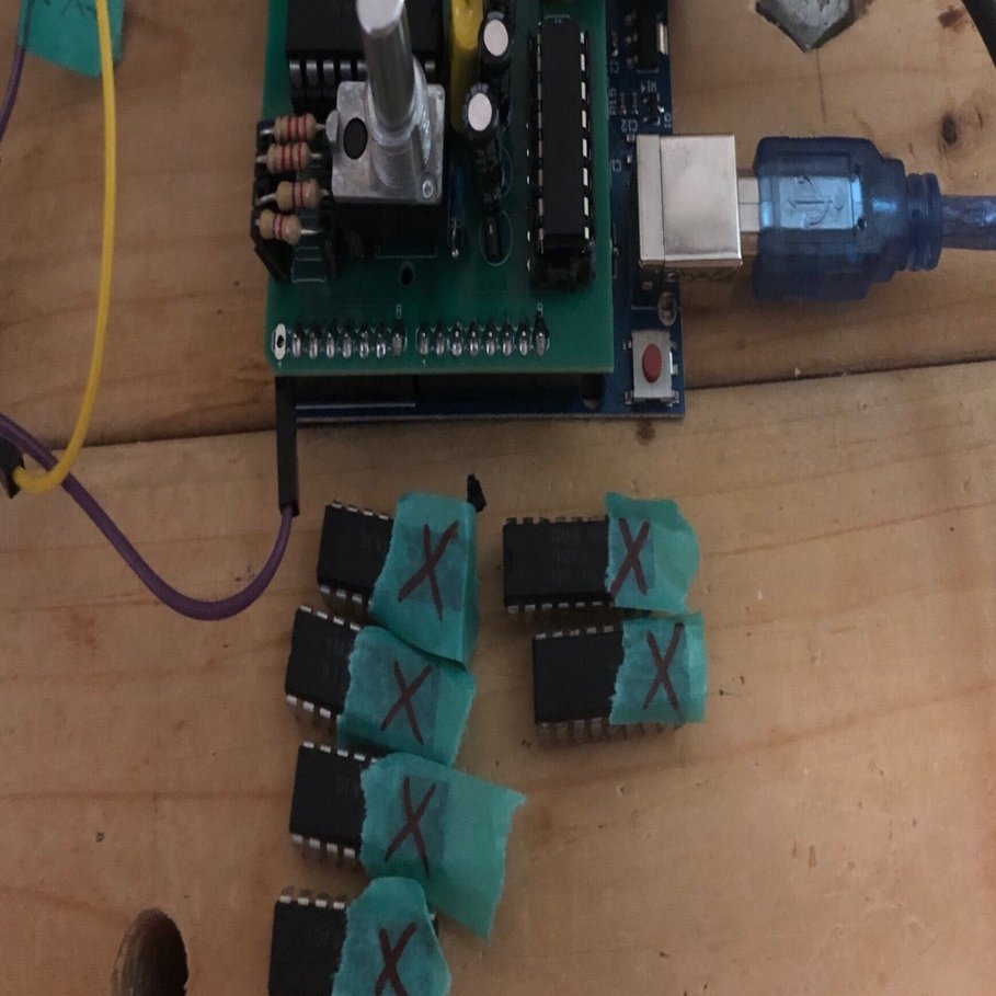 自作fm音源の音割れテスト、偽物icいっぱい｜/ jamw