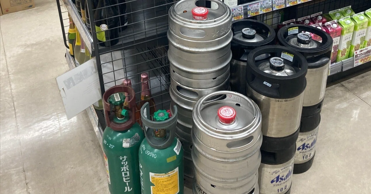 ビール好きの夢！ 業務用ビールサーバーを自宅に置いたら…の試算をして