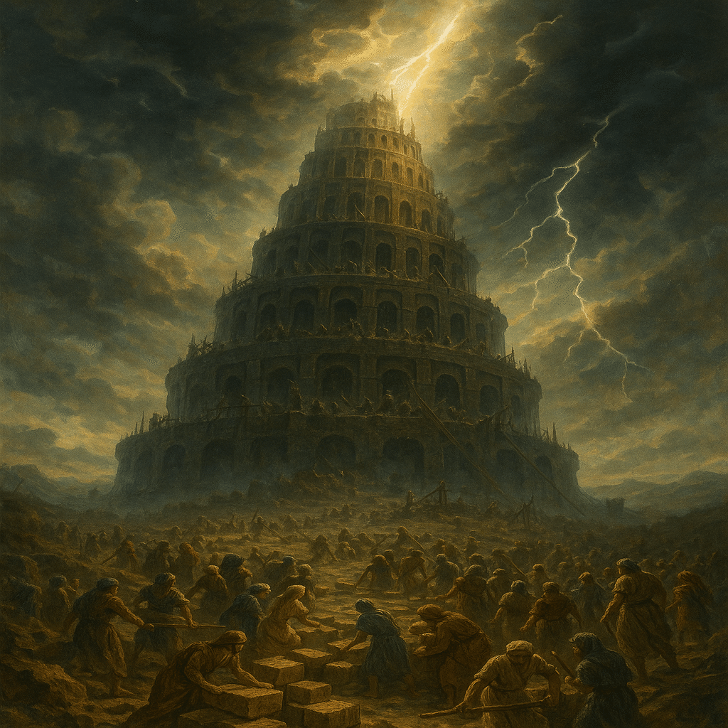 📕バベルの塔🗼｜“欲望と狂気”を積み上げて崩れた人類の物語