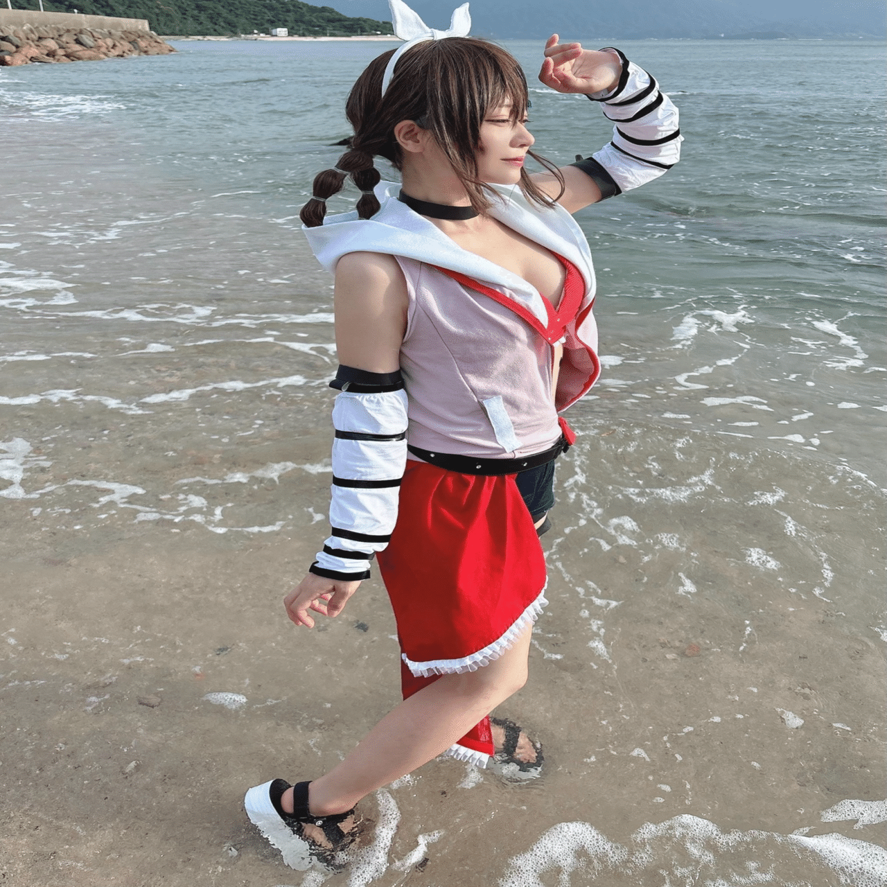 虹ヶ咲・しずくちゃんのRise Up High!衣装コス7枚｜クエ