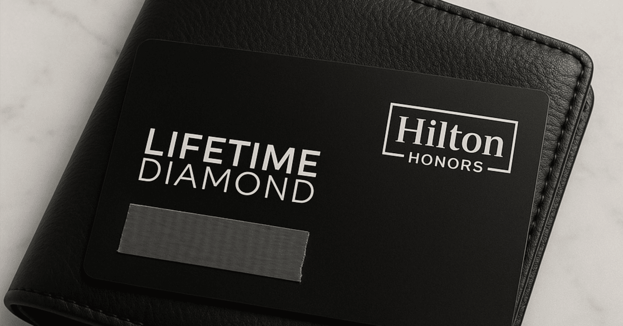 盲点】0泊でヒルトンライフタイムダイヤモンド？僕が成功した「最強の