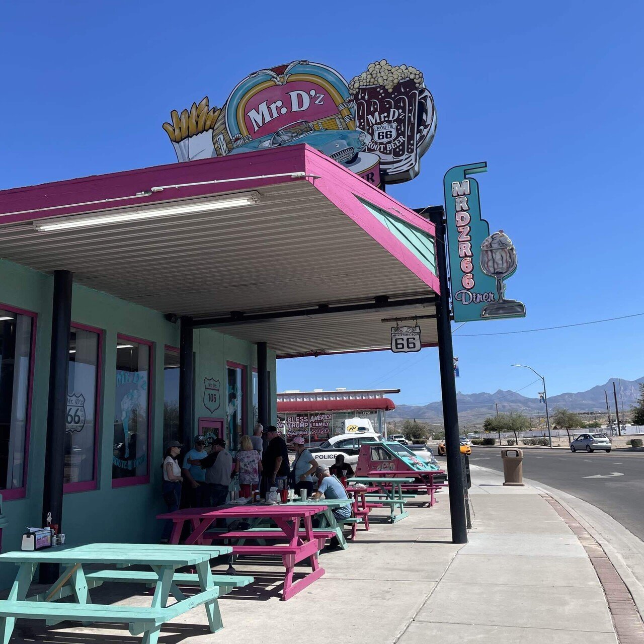 2023年9月アメリカ横断の旅DAY13-3-ルート66博物館＆アメリカン