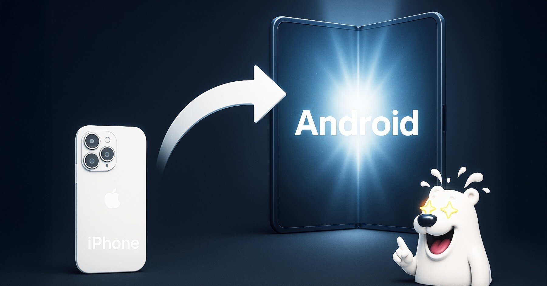 まだiPhone使ってるの？Androidスマホに乗り換えて一緒にぶっ飛