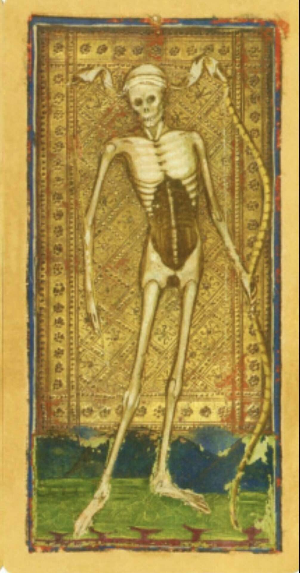 タロットカード13死と餓者髑髏｜おつきみ