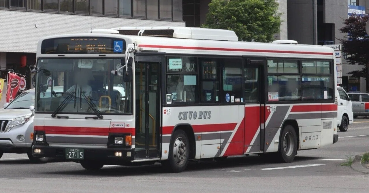 北海道中央バス 札幌 200 か 2715｜い る