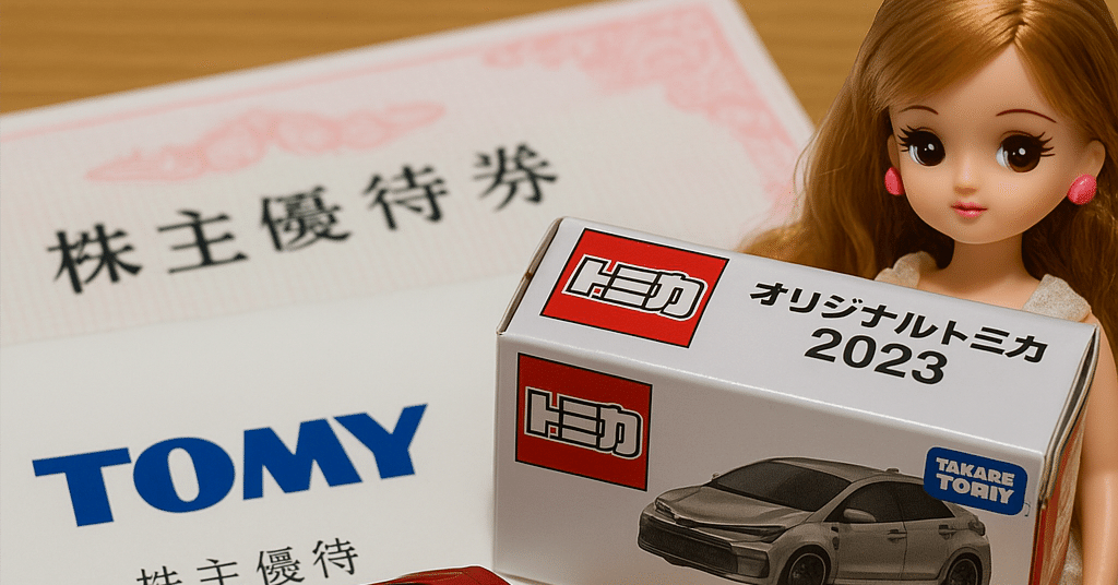 2025保存版】タカラトミー（7867）株主優待：限定トミカ＆リカちゃん