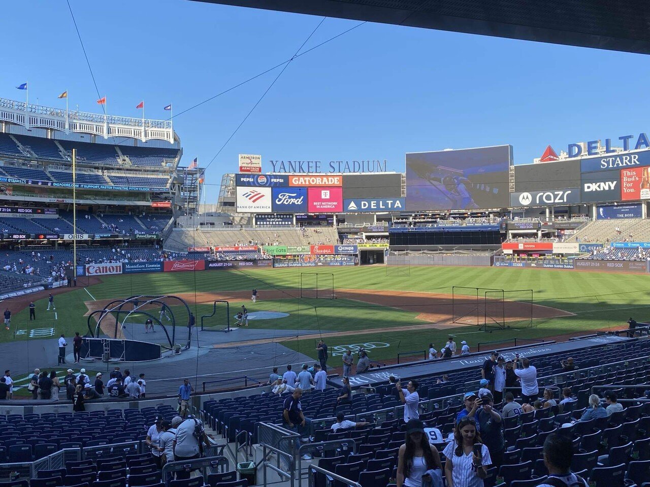 ヤンキースタジアム初潜入！夢の場所はやっぱり桁違いだった【MLB観戦
