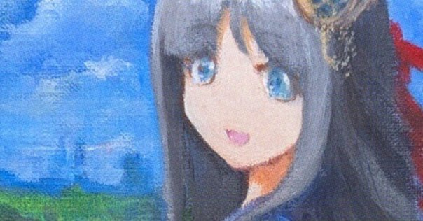 アクリル絵の具で「オーロラの風景」を描いてみた｜junya_art