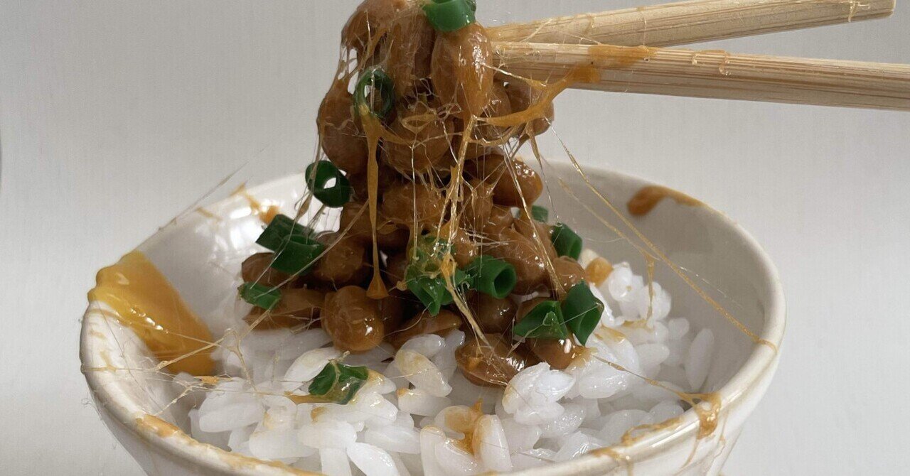 食品サンプル 納豆ごはん｜ŌMI