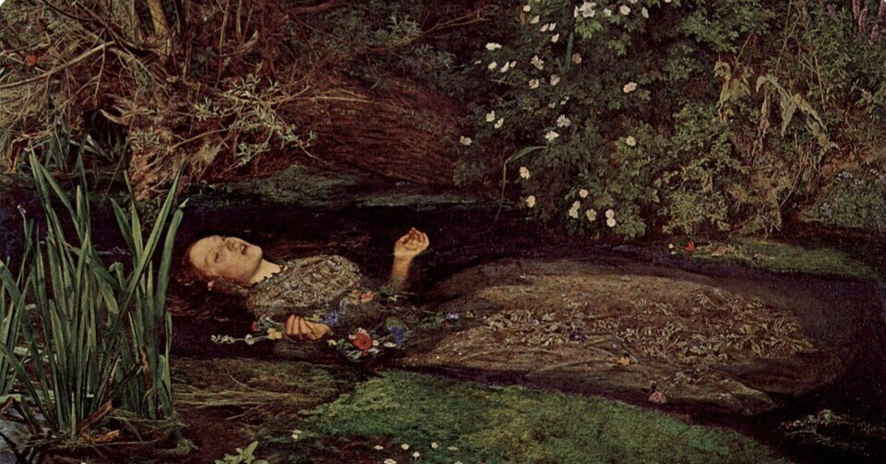 ジョン・エヴァレット・ミレイ＜オフィーリア＞｜日本花卉文化株式会社