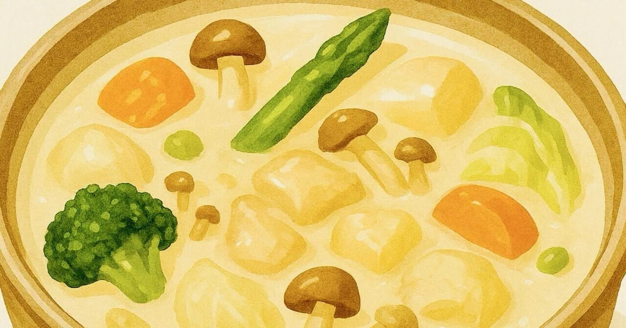 『🍲Cream Stew🥛』〜【note Tweet Shiritori #00067】｜ともとも