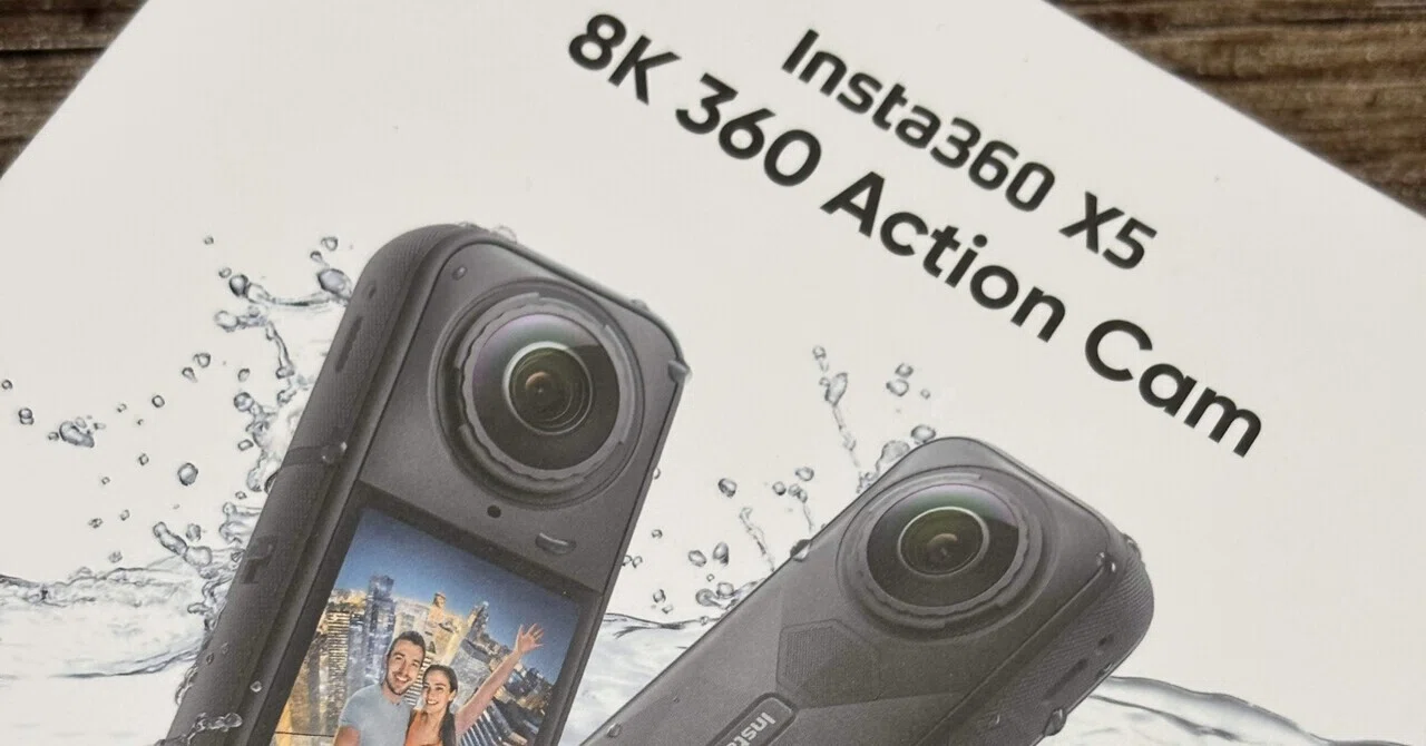 高梨沙羅さん愛用】Insta360 X5 通常版 ｜8K対応・防水・360度全景 