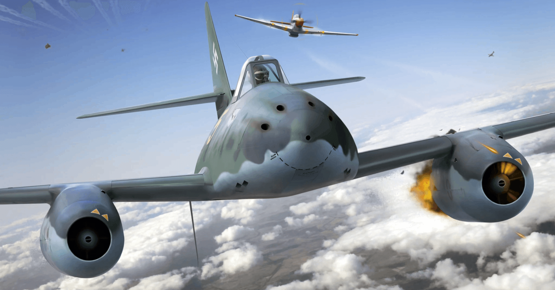 メッサーシュミット Me262の迎撃｜戦車兵