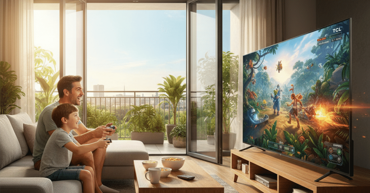 もう、テレビ選びで迷わない！TCL「55T8B」が叶える、ワンランク