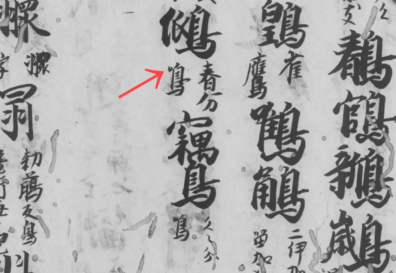 国字「くくわけなく」に関する雑考——「⿰𠂢鳥」も兼ねて｜白玉庵