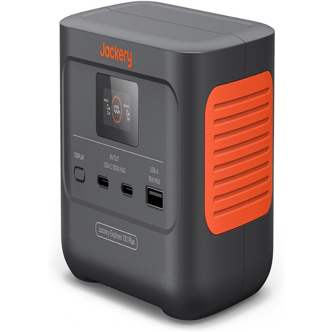 ポータブル電源　　100w ポータブル電源（256Wh）と ソーラーパネル（100W）のセット BN