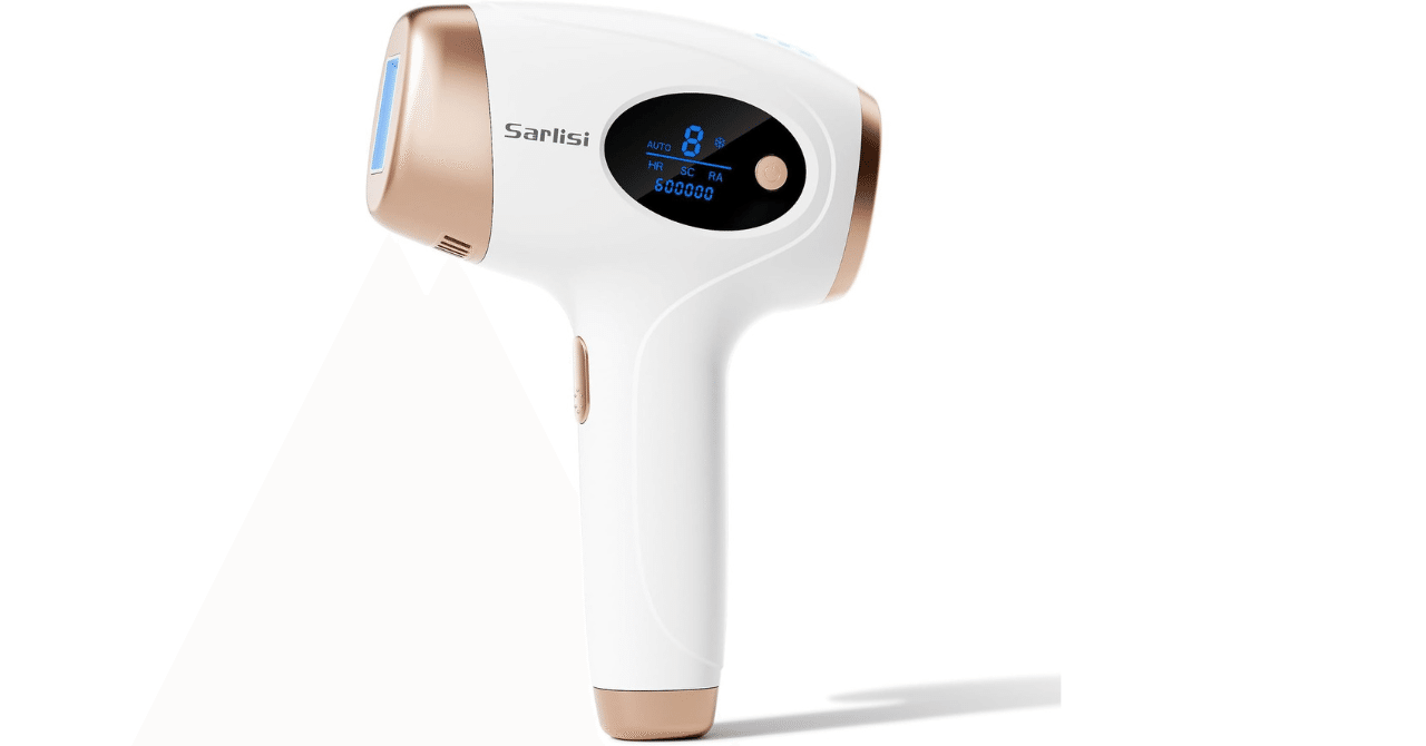 Sarlisi 脱毛器 White Ai01 無痛 60万発｜GetGadgetGot