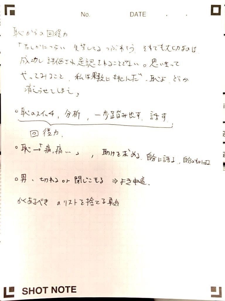 読書 本当の勇気は 弱さ を認めること Chan C Hanagumi Note