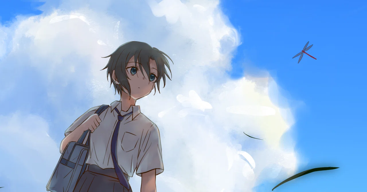 夏の終わり（オリジナルイラスト）｜アオト@楽しく生きるアラフォー