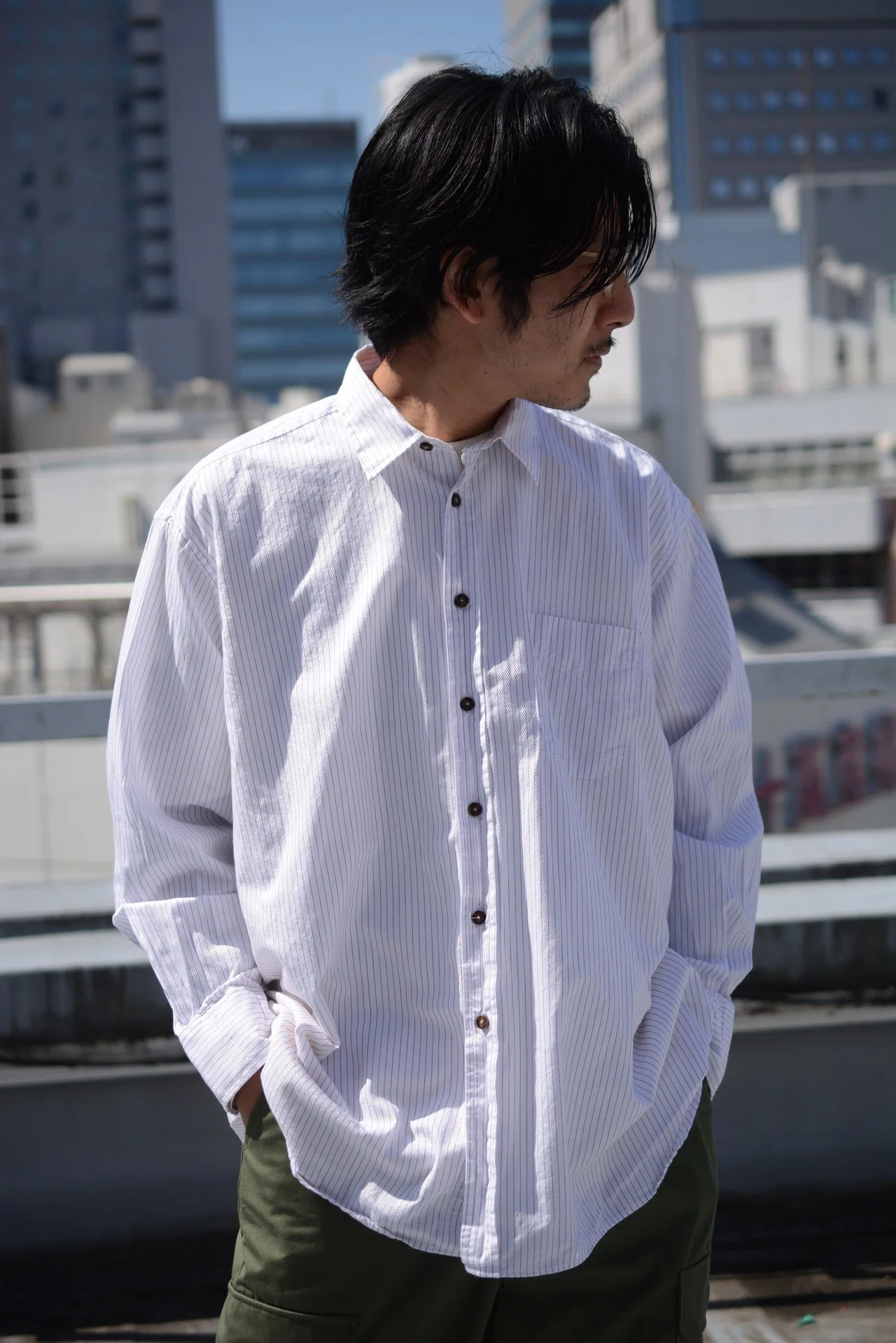 INDIVIDUALIZED SHIRTS × tatazumaiizumai INDIVIDUALIZED SHIRTS-nariwai limited-｜takuro yamashita