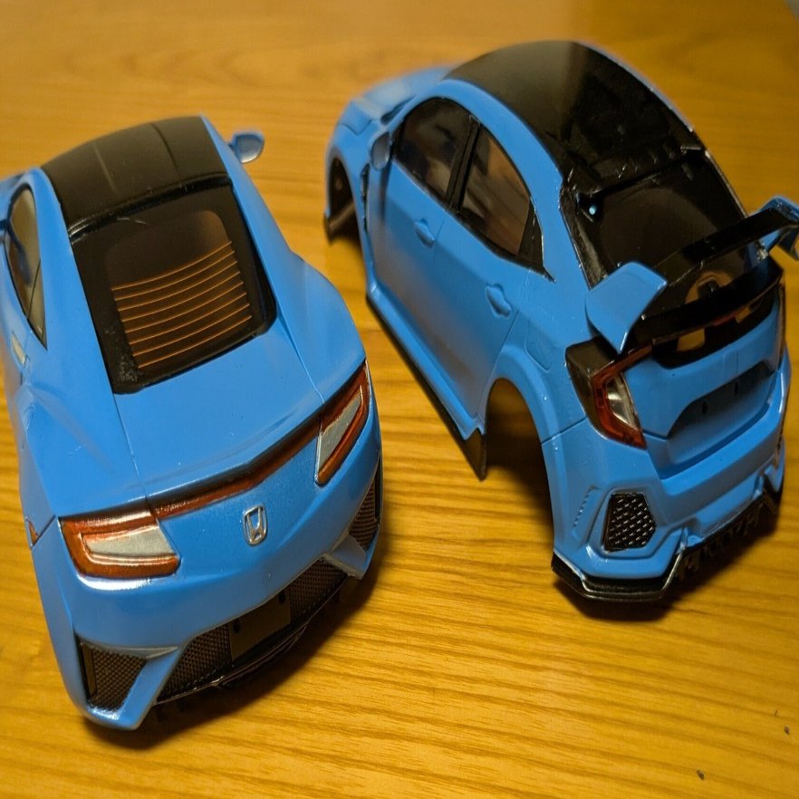 ミニッツ　シビック　TYPE R ミニッツFWDシリーズ Honda シビック タイプR フレームレッド レディ