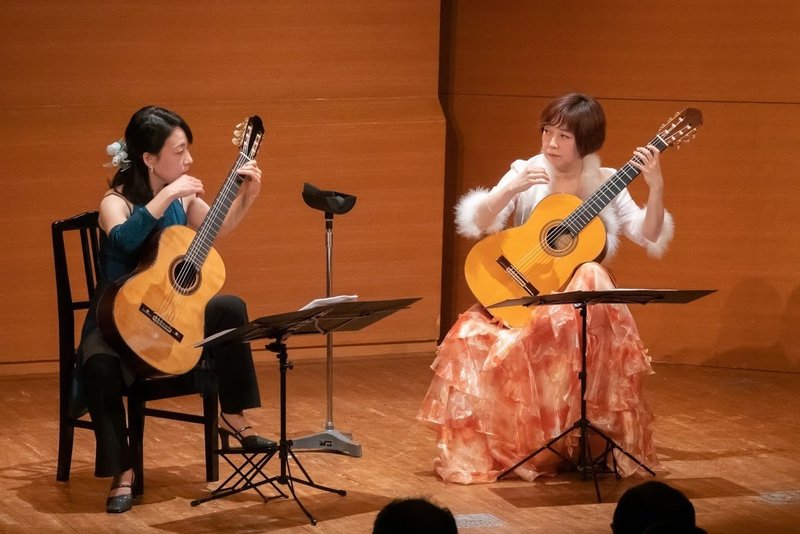 宮下祥子 坪川真理子 デュオリサイタル 華麗なるギターソロとデュオの夕べ 2019 11 24 コンパス コンサートのサブスク Note