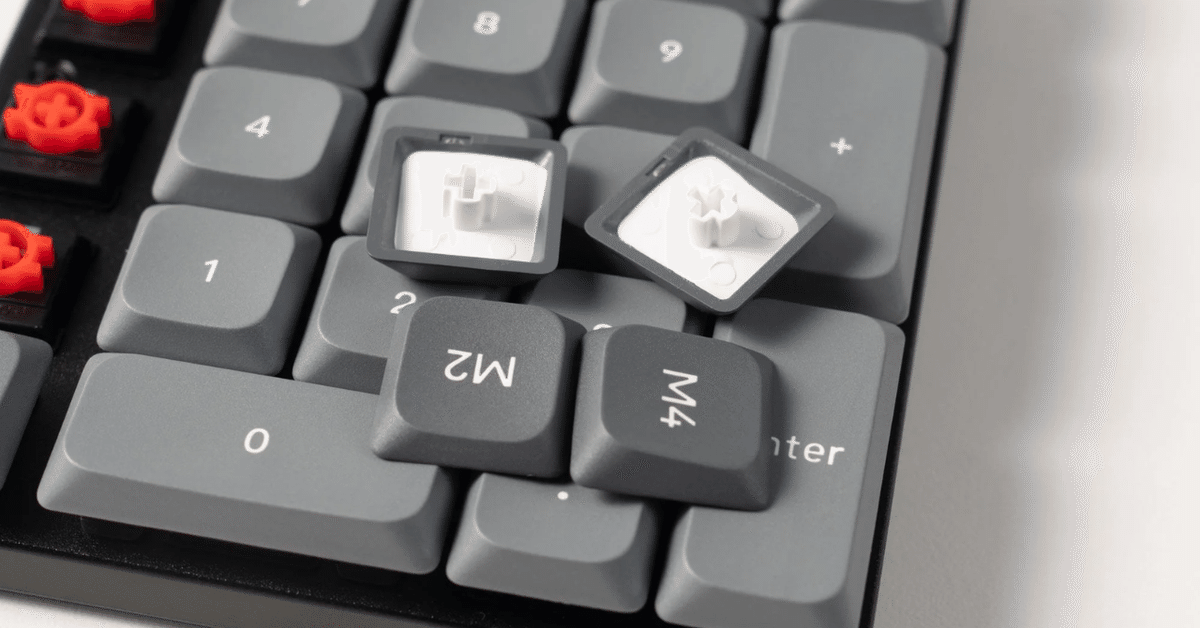 Keychron K0 Max テンキー Red Linearスイッチ Keychron K0 Max QMK カーボンブラック カスタムテンキー ロー