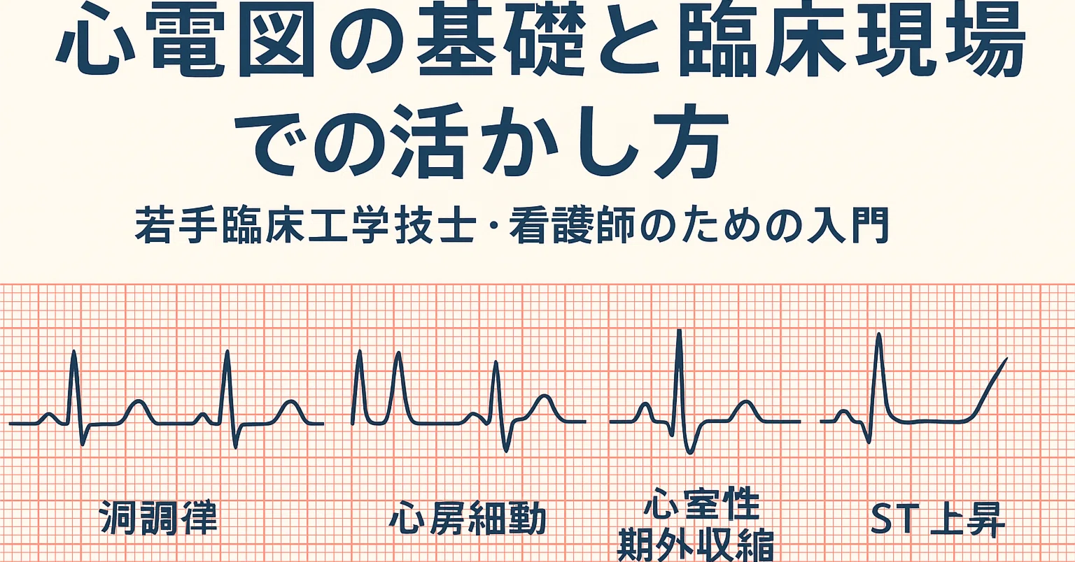 心電図の基礎と臨床現場での活かし方〜若手臨床工学技士・看護師のため