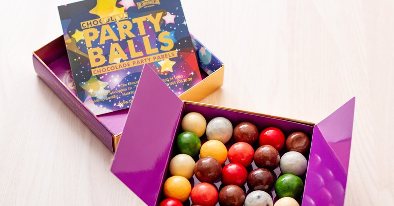チョコレビュー The Chocolate Line Party Balls 仰かおる Note