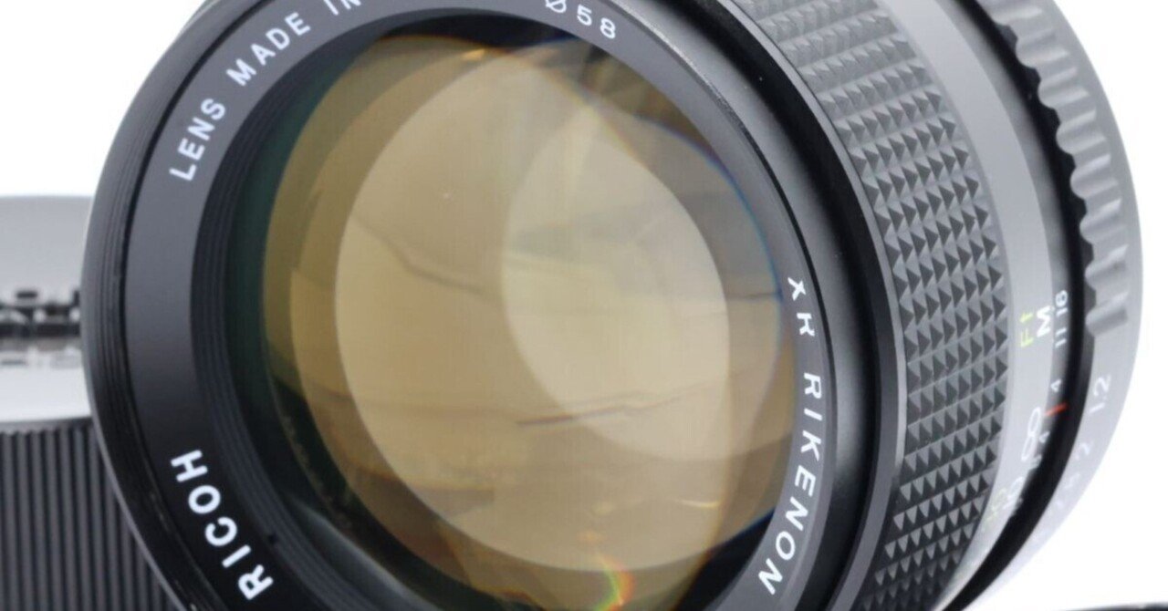 RICOH XR500 ブラック XR RIKENON 50mm F⁄2 L オールドレンズ和製