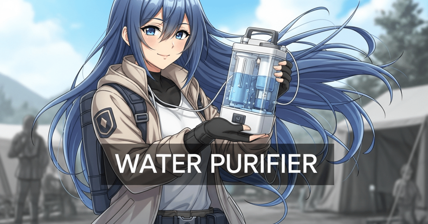 災害対策にも使える！AQUA SYSTEM SJ-100｜秋月冬陽