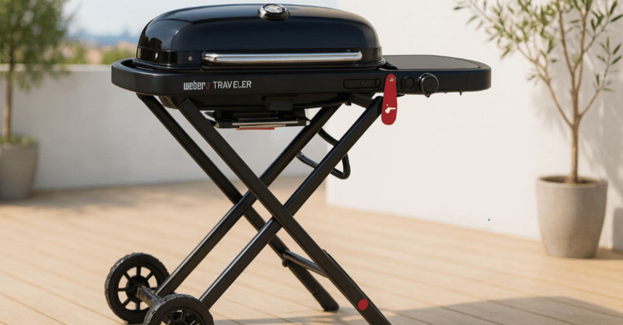 Weber Traveler トラベラー ガスグリル 9010013 WEBER 【Weber公式】 ウェーバー バーベキュー Traveler