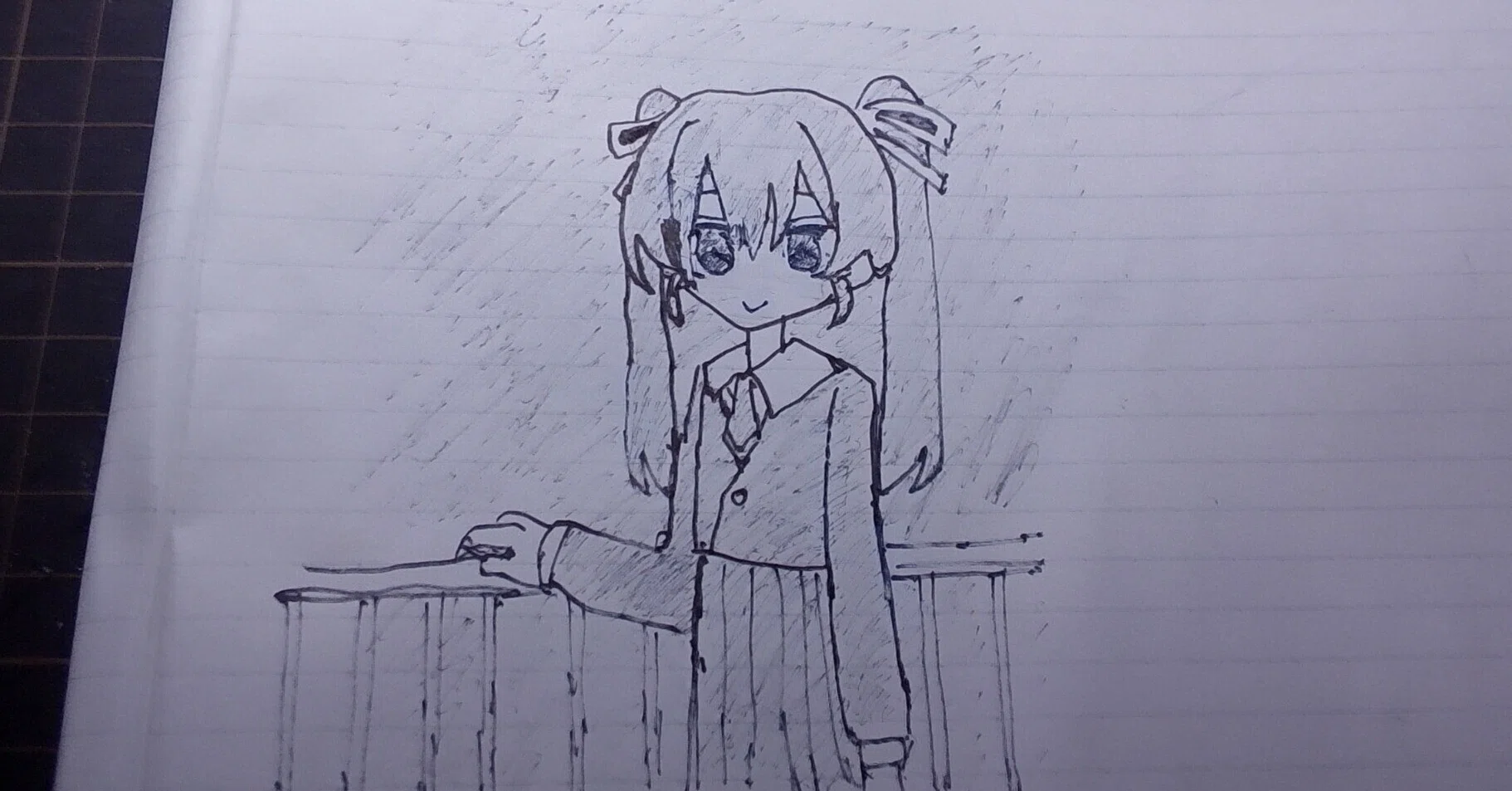 初音ミク】男子中学生が8月31日に初音ミクの絵描いてみたwww｜かわさる