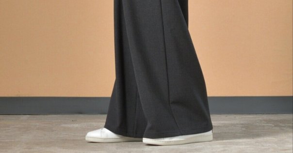 美品23SS AURALEE チェック リネン シルク スラックス 1005O▲ 美品23SS AURALEE チェック リネン シルク スラックス 1005O