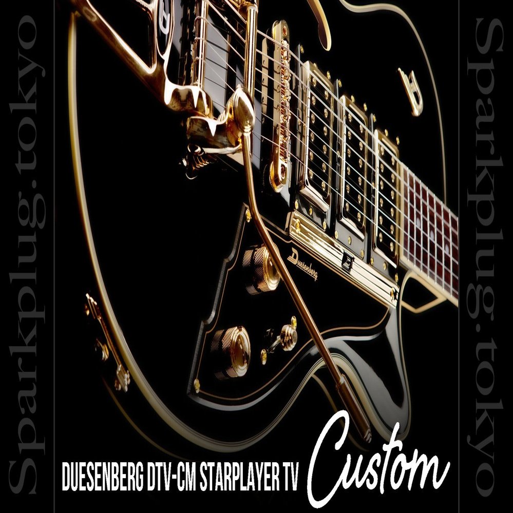 Duesenberg Starplayer コピー スタープレイヤー 3PUにゴールドパーツのカスタム仕様！デューゼンバーグ 「スター