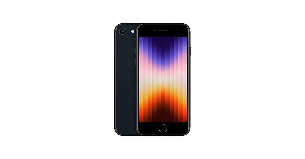 整備済み品】 Apple iPhone SE（第3世代） 128GB ミッドナイト