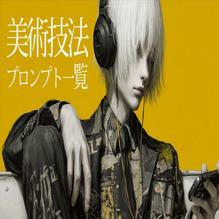 Midjourney・にじジャーニー対応プロンプト｜美術表現技法プロンプト