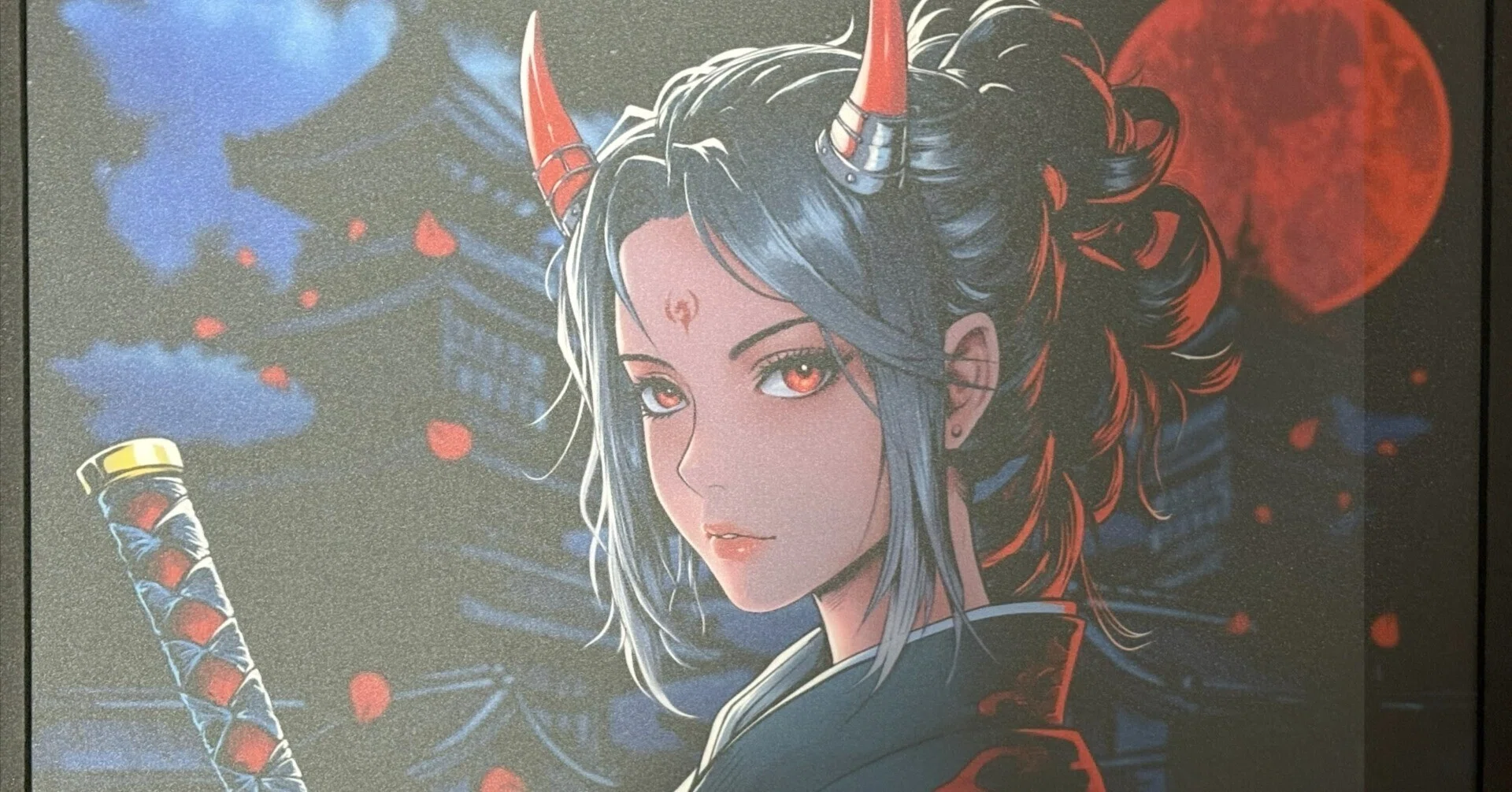 Tenta-X Oni's Oath Glasspad - Limited Edition ガラスマウスパッド