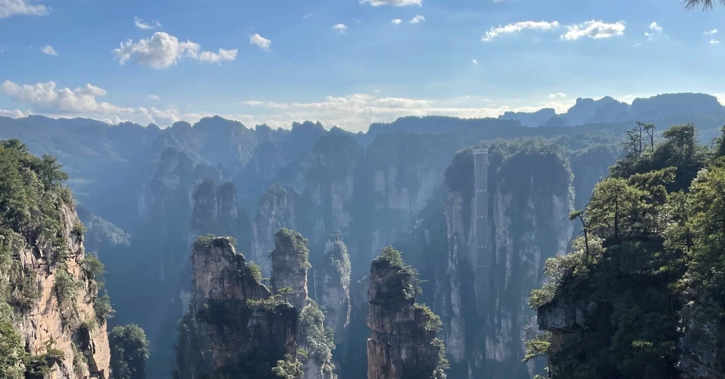 原画 武陵源自然保護区 張家界森林公園 张家界武陵源风景名胜区(张家界