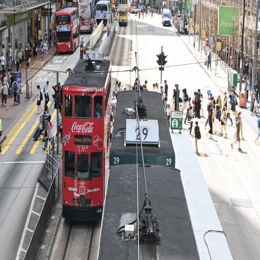 香港🇭🇰旅行】オープントップのトラムで香港を駆け抜けよう