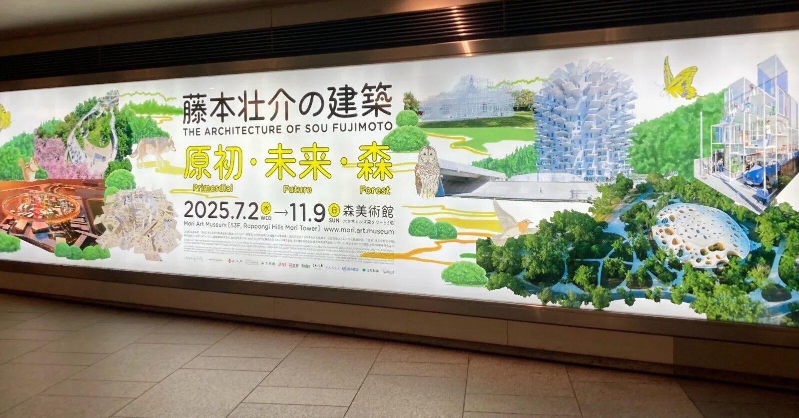 藤本壮介の建築：原初・未来・森」を何度か見て｜森美術館｜2025年建築