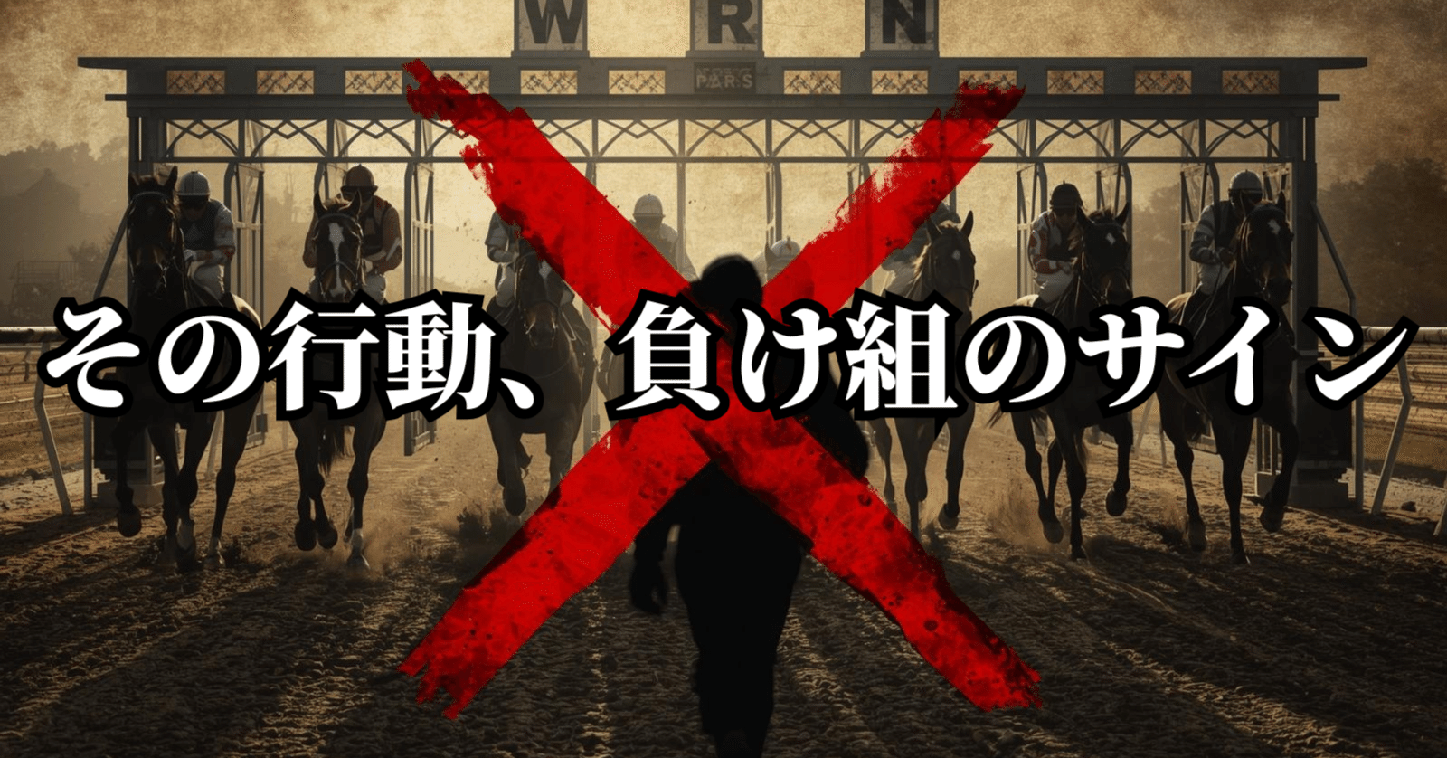 第115話： 勝ち組がやらない5つのこと｜馬券的中率アップの会