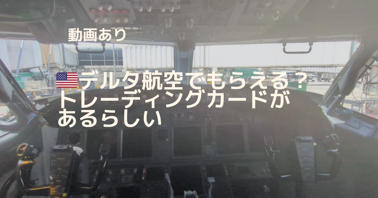 おうち英語っ子&飛行機好き必見♪デルタ航空にはキャプテンと副 