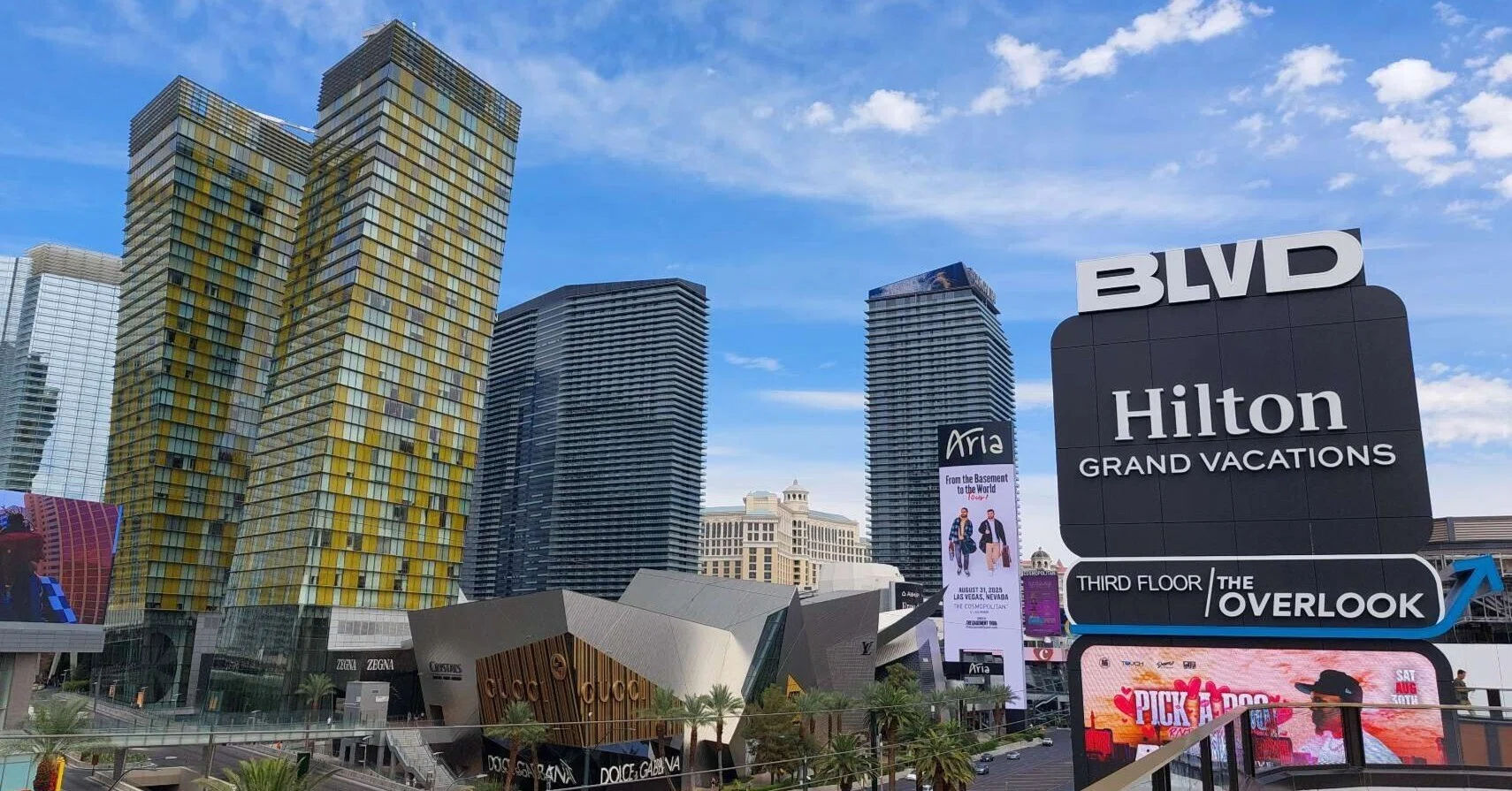 ラスベガスの新名所！BLVD Las Vegas 無料の展望台からの眺めが凄い